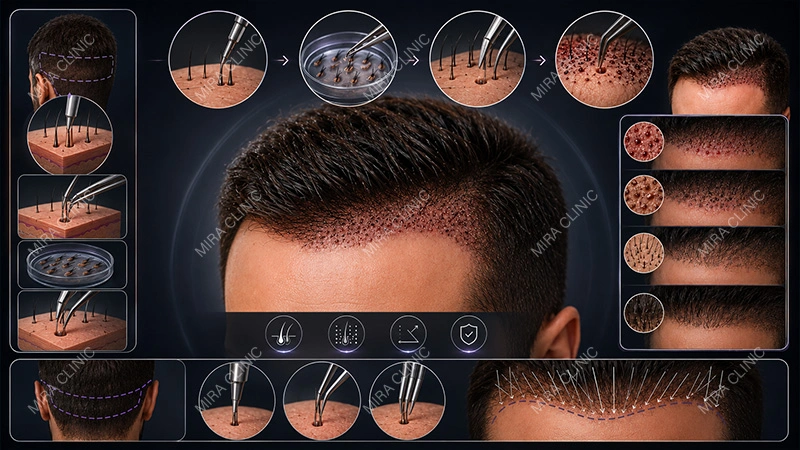 hair transplant Technique complexity